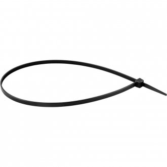 Abra�adeira de nylon, preta, 400 mm x 4,8 mm, com 10 pe�as, VONDER