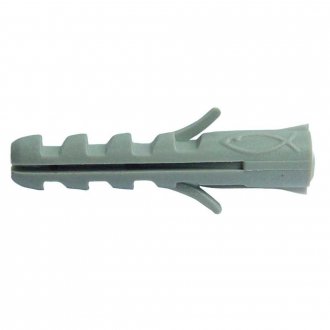 Bucha de nylon para fixa��o 10 mm, S 10, caixa com 50 pe�as, FISCHER