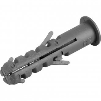 Bucha de pl�stico para fixa��o 12 mm, com anel, 150 pe�as, VA-12, VONDER