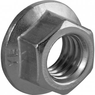 Porca sextavada flangeada M10 x 1,5 mm para haste para painel solar, VONDER