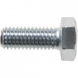 Parafuso sextavado zincado 8 mm x 20 mm, MA, rosca total, VONDER
