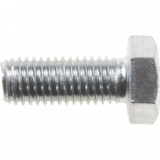 Parafuso sextavado zincado 12 mm x 30 mm, MA, rosca total, VONDER