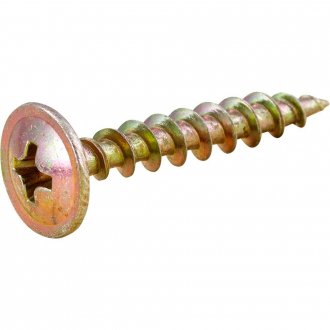 Parafuso madeira chipboard, cabe�a flangeada, fenda cruzada/phillips, 4,0 mm x 25 mm, VONDER