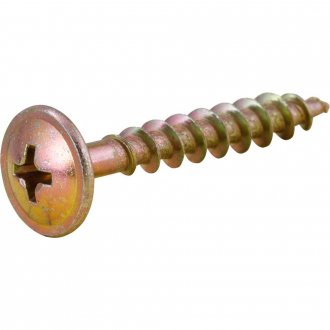 Parafuso madeira chipboard, cabe�a flangeada, fenda cruzada/phillips, 5,0 mm x 35 mm, VONDER