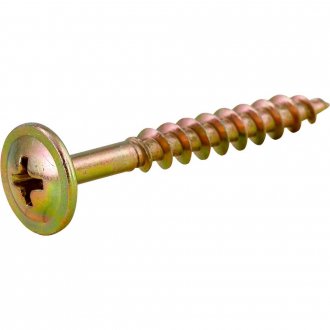 Parafuso madeira chipboard, cabe�a flangeada, fenda cruzada/phillips, 5,0 mm x 40 mm, VONDER