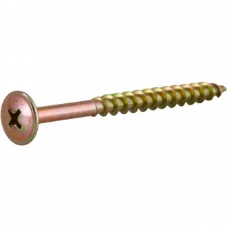 Parafuso madeira chipboard, cabe�a flangeada, fenda cruzada/phillips, 6,0 mm x 70 mm, VONDER