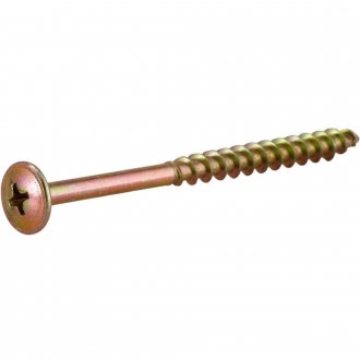 Parafuso madeira chipboard, cabe�a flangeada, fenda cruzada/phillips, 6,0 mm x 80 mm, VONDER