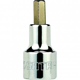 Soquete hexagonal (Allen) curto, encaixe 1/2