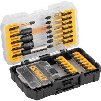 Jogo de bits/ponteiras com 26 pe�as, DWANGFT26SET DEWALT