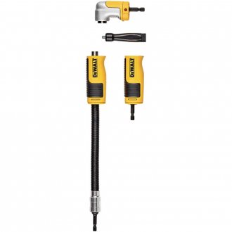 Adaptador angular para parafusadeira, 4 em 1 (compacto/flex/90�), DWAMRASET, DEWALT