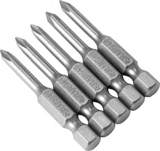 Bits phillips 50 mm, PH3, com 5 pe�as, ST59324ST SATA