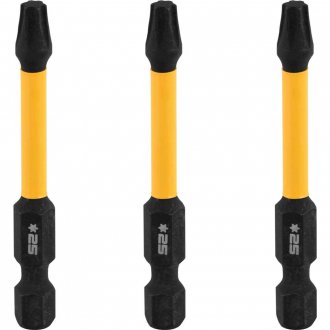 Jogo de bits ponteiras hexalobular com encaixe de 1/4