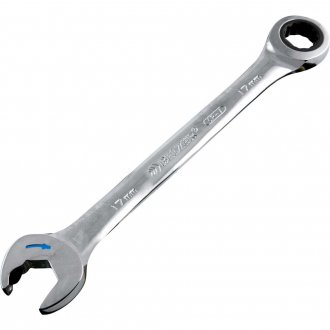 Chave combinada Speedy com catraca 17 mm, a�o cromo van�dio cromado e polido, ST43613, SATA
