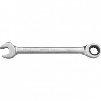 Chave combinada com catraca 19 mm, a�o cromo van�dio cromado e polido, ST43212ST, SATA