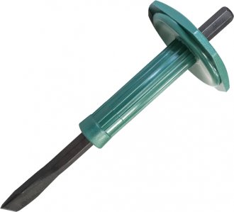 Talhadeira 22 mm x 225 mm, a�o cromo van�dio oxidado, com punho pl�stico de prote��o, ST90822G, SATA