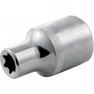 Soquete hexalobular f�mea, com encaixe 1/2