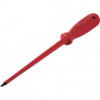 Chave de fenda com haste isolada, a�o cromo van�dio, 1/8
