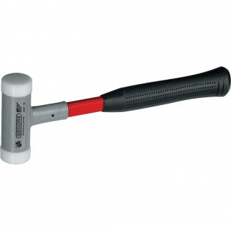 Martelo antirretrocesso de nylon, 60 mm, cabo fibra de vidro, 248F-60 050172 GEDORE