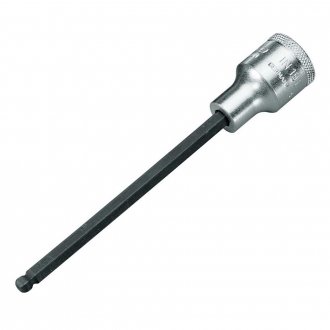 Soquete hexagonal (allen) longo 6 mm, encaixe 1/2