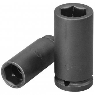 Soquete sextavado longo de impacto, 10 mm, encaixe de 1/4