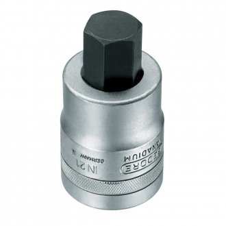 Soquete hexagonal 19,0 mm, encaixe de 1