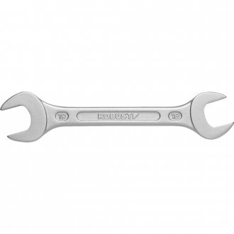 Chave fixa, 18 mm x 19mm, a�o especial, niquelado e cromado, S05121819 3370006, ROBUST