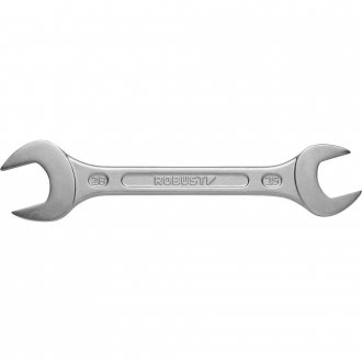 Chave fixa, 25 mm x 28mm, a�o especial, niquelado e cromado, S05122528 3370010, ROBUST