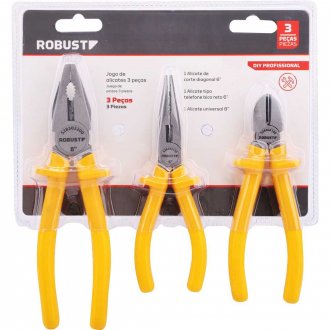 Jogo de alicates, 3 pe�as, S36681239 ROBUST