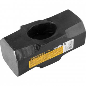 Marreta oitavada 3 kg sem cabo VONDER