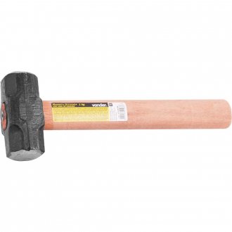 Marreta oitavada, 1,0 kg, com cabo de madeira, VONDER