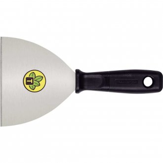 Esp�tula de a�o tipo betumadeira, 12 cm, com cabo pl�stico, 77396125 TRAMONTINA