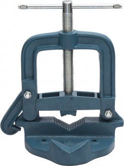 Torno de bancada para encanador, N� 4, fixo, ferro nodular e fuso em a�o zincado, TE-4, MARCON
