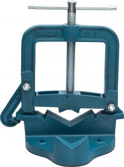 Torno de bancada para encanador, N� 6, fixo, ferro nodular e fuso em a�o zincado, TE-6, MARCON