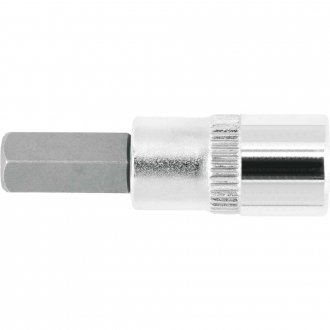 Soquete hexagonal 3,0 mm, encaixe de 1/4