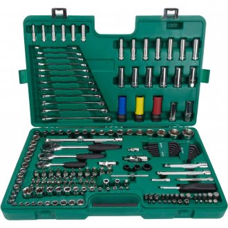 Jogo de ferramentas para oficina com 190 pe�as, ST109543 SATA