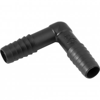 Joelho interno duplo LL (liso / liso) para mangueira, 1/2