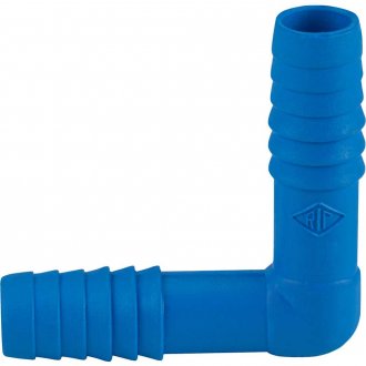 Joelho interno duplo LL (liso / liso) para mangueira, 1/2