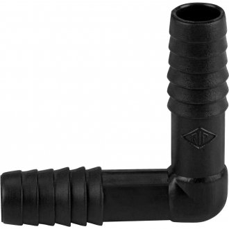 Joelho interno duplo LL (liso / liso) para mangueira, 1