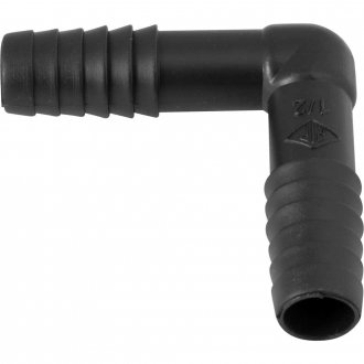Joelho interno duplo LL (liso / liso) para mangueira, 1/2