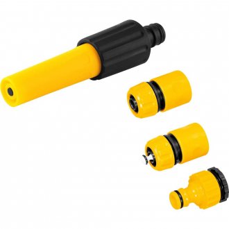 Esguicho pl�stico para jardim, com jato regul�vel, com acess�rios, VONDER