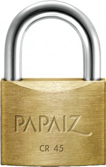 Cadeado em lat�o, padr�o CEEE, CR 45 mm MK, PAPAIZ