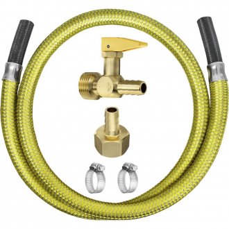 Kit de instala��o para g�s, 1,25 m, 1/2