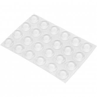 Protetor adesivo multiuso, 12 mm, com 24 pe�as, VONDER