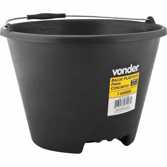 Balde pl�stico para concreto 12 litros VONDER