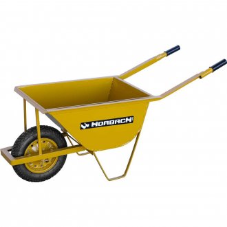 Carrinho de m�o jerica, 70 litros, pneu com c�mara, RH-70, HORBACH