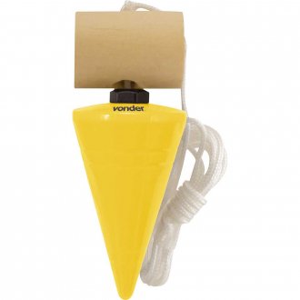 Prumo de centro de metal, 400 g, VONDER