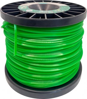 Fio de nylon quadrado, 1,8 mm x 680 m, 2 kg, verde, 007601 EKILON GRASS