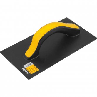 Desempenadeira pl�stica, base estriada, 140 mm x 270 mm, VONDER