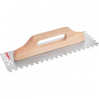 Desempenadeira de a�o, dentada, 390 mm x 120 mm, NOVE54