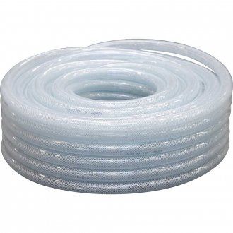 Mangueira PVC cristal tran�ada, VPT, 250 libras,  1